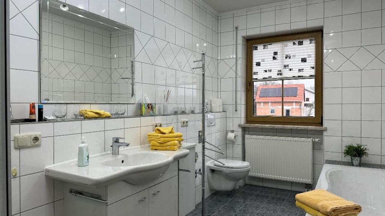 Ferienwohnungen Sonnleite Friedenfels ภายนอก รูปภาพ